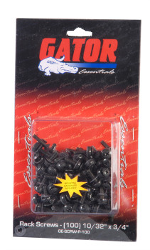 Gator Cases GRW-SCRW100 Rackworks 10/32-inch x 3/4-inch Rack Screw (100 Pack)