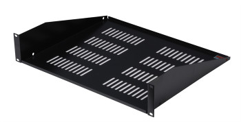 Gator Cases GRW-SHELFVNT2 Rackworks 2U 15-inch Deep Utility Shelf w/Vent Holes
