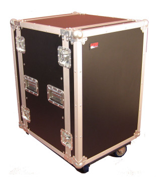 Gator Cases G-TOUR 12U CAST Cast Tour Style ATA Flight Rack Case w/Casters