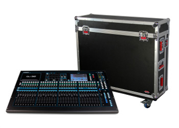 Gator Cases G-TOURQU32 ATA Wood Flight Case for Allen & Heath QU32 Mixing Console w/Doghouse Design
