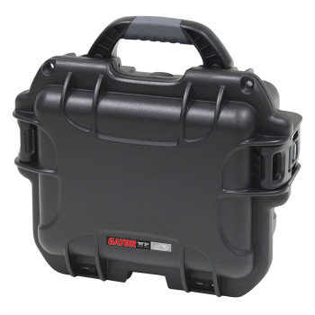 Gator Cases GU-0705-03-WPNF Waterproof Injection Molded Case for Audio Visual Recording Equipment - Black