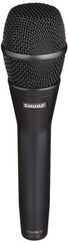 Shure KSM9HS Dual-Pattern (Hypercardioid/Subcardioid) Condenser Handheld Vocal Microphone, Black (KSM9HS)