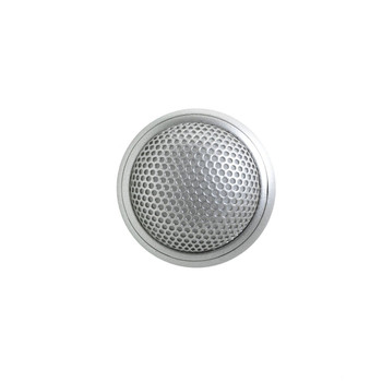 Shure MX395AL/O Brushed Aluminum Low-Profile Boundary Microphone, Omnidirectional, 3-Pin XLR (MX395AL/O)