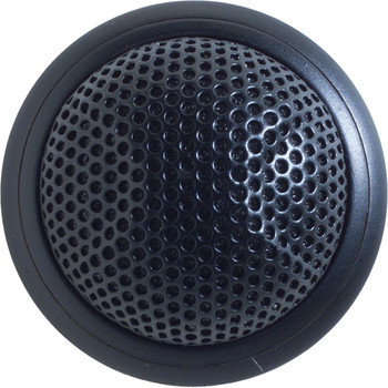 Shure MX395B/C Black Low-Profile Boundary Microphone, Cardioid, 3-Pin XLR (MX395B/C)