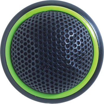 Shure MX395B/C-LED Black Low-Profile Boundary Microphone, Cardioid, Removable LED, 5-Pin XLR (Female Connector Included) (MX395B/C-LED)