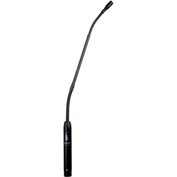 Shure MX412/S 12" Gooseneck Condenser Microphone, Supercardioid, Attached Preamp with XLR, Shock-Mount Flange, Snap-Fit Foam Windscreen (MX412/S)