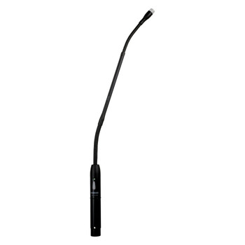 Shure MX412S/N 12" Gooseneck Condenser Microphone, No Cartridge, Attached Preamp with XLR, Shock Mount, Flange Mount, Snap-Fit Foam Windscreen, Mute Switch, LED Indicator (MX412S/N)