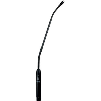 Shure Microflex MX418S/N 18" Gooseneck Condenser Microphone, No Cartridge, Attached Preamplifier with XLR, Shock Mount, Flange Mount, Snap-Fit Foam Windscreen, Mute Switch, LED Indicator (MX418S/N)