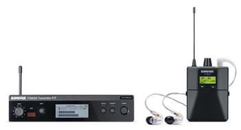 Shure P3TRA215CL-J13 PSM300 Wireless System with SE215-CL Earphones (P3TRA215CL-J13)