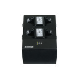 Shure SBC200-US Dual Docking Charger with PS45US Power Supply, Professional Battery Charging Station for Wireless System Rechargeable Batteries (SBC200-US)