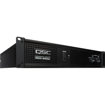 QSC RMX850a 2-Channel Power Amplifier – 200W/ch at 8Ω, 300W/ch at 4Ω, 430W/ch at 2Ω (RMX850a)