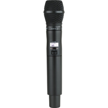 Shure Handheld Wireless Transmitter with SM87 Condenser Microphone Capsule for ULX-D Digital Wireless Systems, X52 Frequency Band for Professional Vocal Performance and Stable RF Transmission (ULXD2/SM87=-X52)