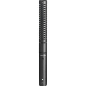 Shure VP89S Short Condenser Shotgun Microphone with Case and Foam Windscreen, Compact Directional Microphone for ENG, Film Production, and Close-Range Field Recording (VP89S)