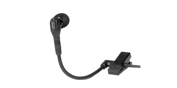 Shure BETA 98H/C Clip-On Condenser Instrument Microphone, Cardioid Pickup Pattern with Integrated Gooseneck Design, Terminated to 4-Pin Mini-Connector (TA4F) for Wireless Bodypack Systems (WB98H/C)