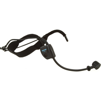 Shure WH20QTR Cardioid Headworn Dynamic Microphone with 1/4-Inch Connector, Lightweight Headset Microphone for Speech, Fitness, and Live Performance Applications (WH20QTR)