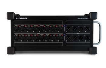 Allen & Heath Portable AudioRack – 16 In x 8 Out Portable Stagebox System (AH-AB-168)