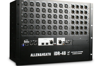 Allen & Heath AH-IDR-48 48X24 Fixed Input/Output Rack w/Ace Network
