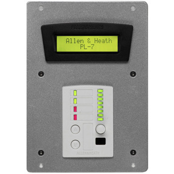 Allen & Heath AH-PL-7-4 2 Switch LED Wall Plate with PL4 Included for IDR