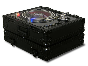 Odyssey Black Label Universal Turntable Flight Case (FZ1200BL)