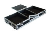 ProCases AC-DJ10WLT DJ Coffin for Battlemode Turntables + 10" Mixer with Laptop Tray