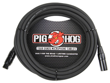 Pig Hog 25' XLR-XLR Premium Cable