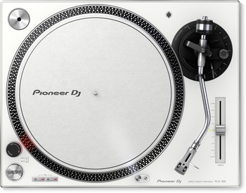 Pioneer PLX-500-W Direct Drive Turntable (White)