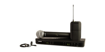 Shure BLX1288/CVL Dual-Channel Wireless Microphone Combo System