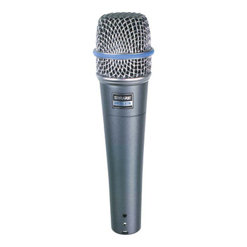 Shure Beta 57A Supercardioid Dynamic Microphone with High Output Neodymium Element for Vocal and Instrument Applications (BETA 57A)