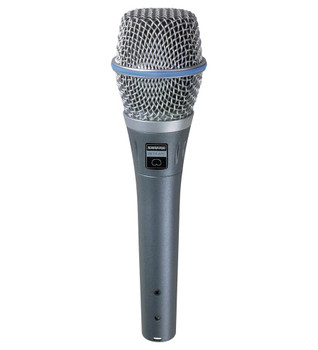 Shure Beta 87C Condenser Cardioid Handheld Vocal Microphone (BETA 87C)