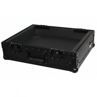 ProX Universal 1200 Style Turntable case BLACK on BLACK