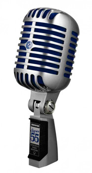 Shure Super 55 Deluxe Vocal Microphone for Live Performance and Stage Use (SUPER 55)