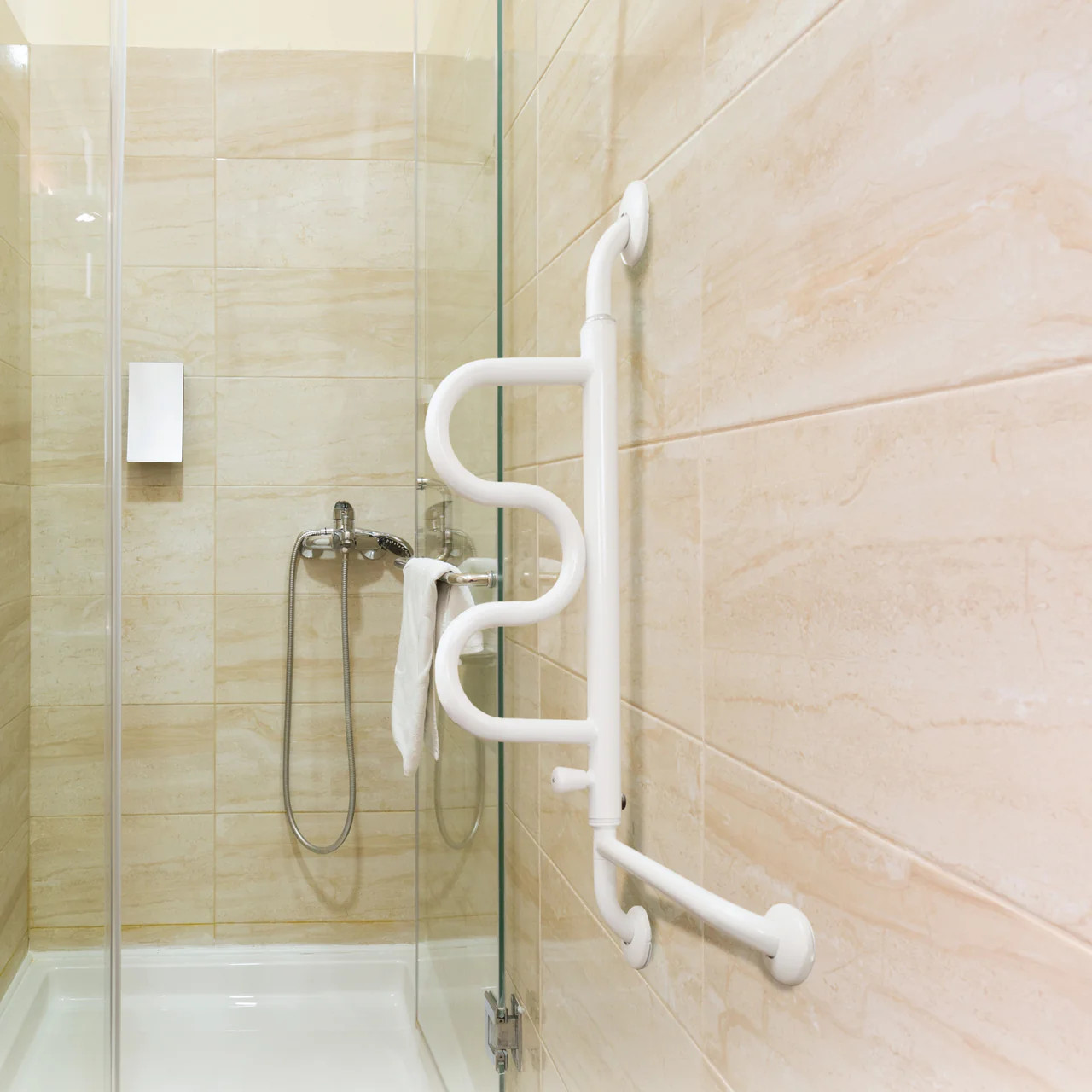 Stander Curve Security Pole and Grab Bar | ACG Medical