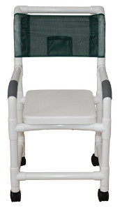 MJM Shower Chair with Soft Seat Complete