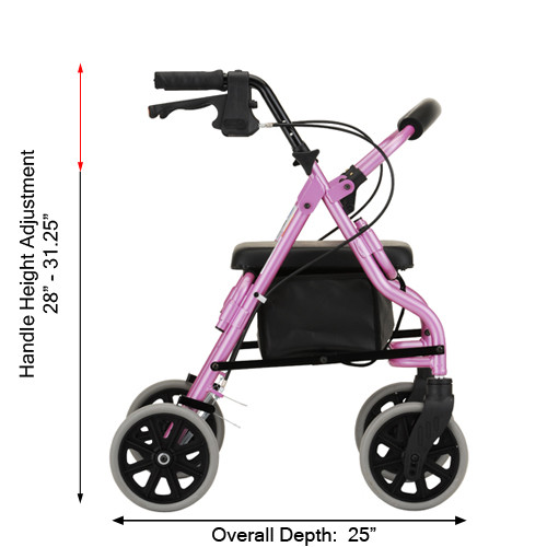 Shop Nova Zoom 18 Rolling Walker Online at ACG Medical