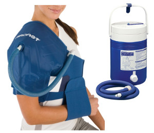 Aircast Cryo/Cuff Gravity Cooler - Shoulder