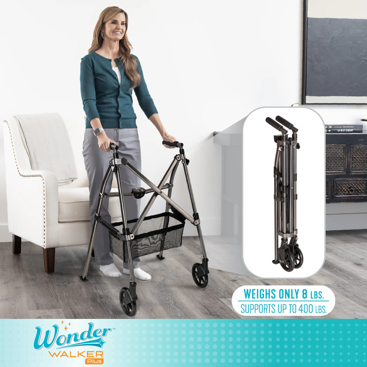 Stander EZ Fold-N-Go Walker Online | ACG Medical Supply