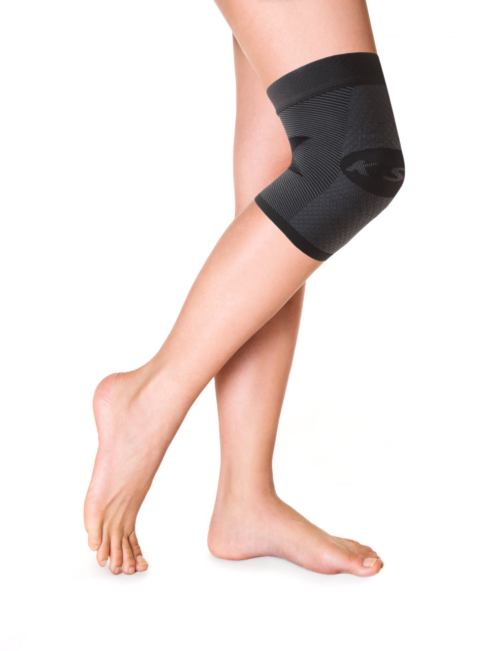 OrthoSleeve Knee Compression Sleeve (Single Sleeve) - Black