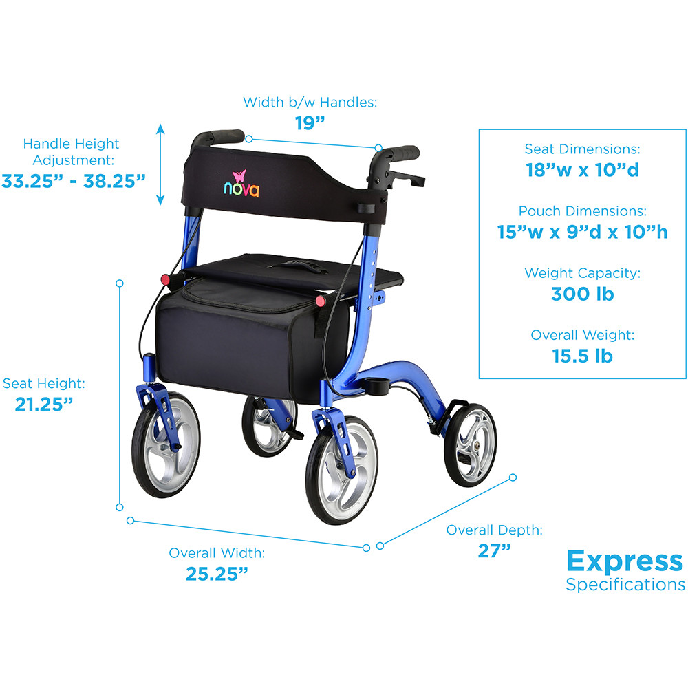 Buy Nova Express Rollator Online | ACG Medical Supply