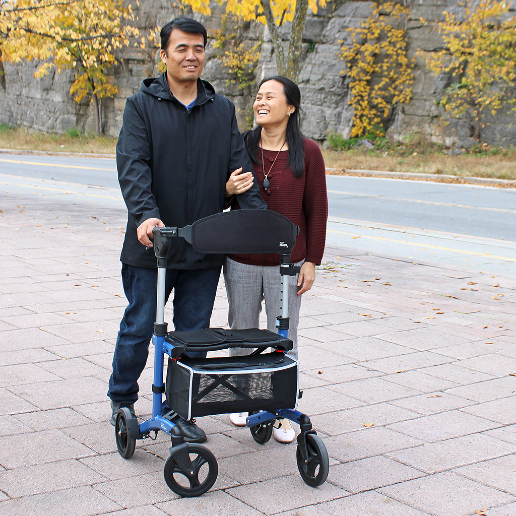 Wrap me! ストール ✨鈴木六夏さん✨リバーシブル✨ グレー/ブラック Shop Triumph Mobility Escape Rollator 21