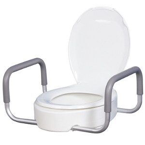 Drive Toliet Seat Riser with Removable Arms