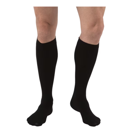 JOBST RELIEF KNEE HI BLACK