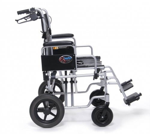 Everest & Jennings Bariatric Transport Wheelchair -1