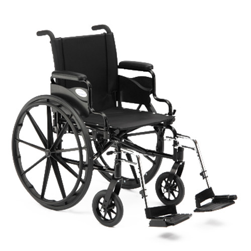 Invacare 9000 XT Wheelchair - 16" x 16" with Fixed Height Space-Saver Desk Arm