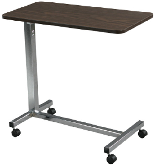 Drive Non-Tilt Top Overbed Table - Chrome