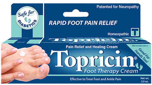 Topricin Pain Relief Cream, 2 oz. Tube - ACG Medical Supply