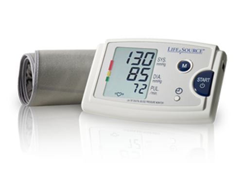 LifeSource Ua-705vl Advanced Manual Inflate Blood Pressure Monitor Large Cuff