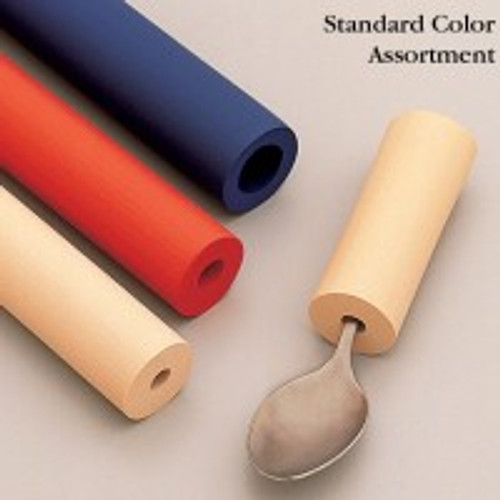 North Coast Colored Foam Handle Tubing - 1/4" Hole in Tan (Six Pieces)