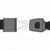 Wheelchair Seatbelt, Auto-Style, Push Button Buckle, 60" long