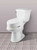 Carex Hinged Elevated Toilet Seat - Elongated