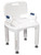 premium shower chair with back and arms